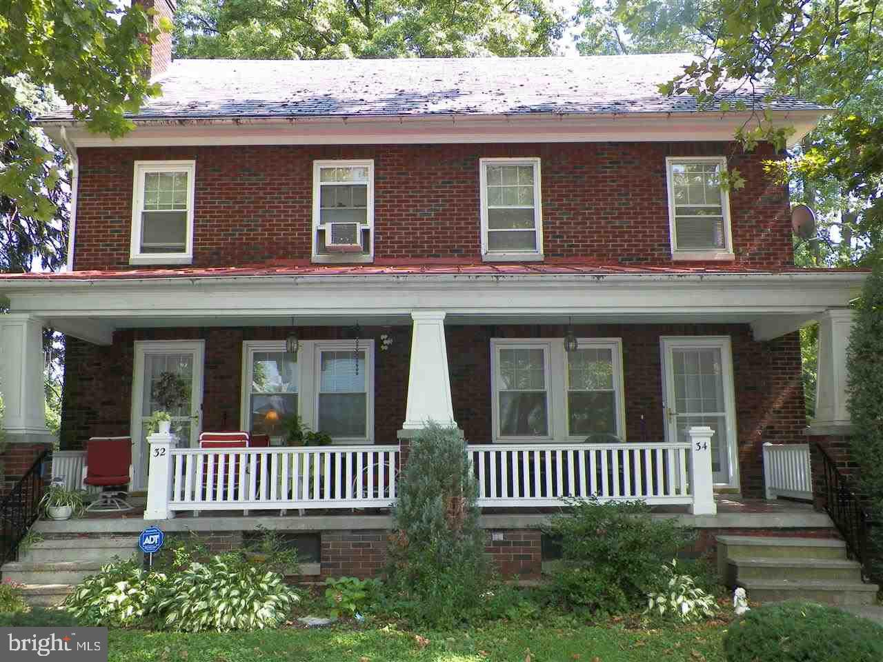 Opportunity Time! Your chance to own a charming, all brick duplex in the heart of Hershey. Collect rent from 3 units + garage. Each unit has separate laundry room and entrance. Lots of storage, too! Well maintained and great location!