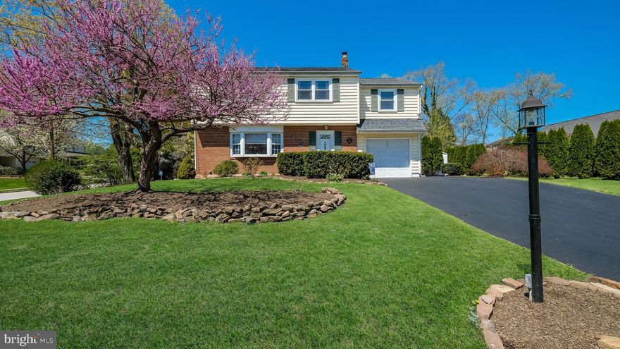 Welcome to 3023 Sheffield Drive — A Spacious, Light-Filled Colonial in a Prime Location!  This well-cared-for 4-bedroom, 2.5-bath Colonial offers the perfect combination of classic style, modern comfort, and cost-saving features — all in a highly convenient location.<br><br>

Step into the hardwood foyer and find a generously sized living room featuring a lovely triple bow window that adds architectural charm and offers a pleasant view of the front yard. The formal dining room connects directly to the living room, creating an ideal setup for entertaining and everyday living. The kitchen is adjacent to the dining room and features stainless steel appliances, abundant cabinetry, and a window overlooking the tree-lined backyard.<br><br>

Just a few steps away, you’ll find the impressive great room — a bright, airy space with soaring ceilings, recessed lighting, hardwood floors, and access to both the rear and side yards. It’s the perfect place to relax, entertain, or simply unwind.<br><br>

Also on the main level: a convenient powder room, laundry area, and an attached one-car garage.<br><br>

The lower level features a finished area that can serve as a playroom, home office, or media space, plus a large unfinished section for storage. A waterproofing system adds long-term value and peace of mind.<br><br>

Upstairs, the primary suite is a true retreat, featuring a beautifully tiled en-suite bath with a walk-in shower — no door, no glass, just easy maintenance and a sleek, modern feel. Three additional well-sized bedrooms and a hall bath with a shower-over-tub complete the second floor.<br><br>

Outdoors, enjoy beautifully landscaped curb appeal in the front, and a serene backyard oasis in the rear. Though not fenced, the mature landscaping offers a strong sense of privacy. Entertain with ease in the screened-in gazebo with electric, and take advantage of the oversized shed — also powered — for hobbies, gardening, or extra storage.<br><br>

Additional highlights include economical natural gas heat and very low real estate taxes, making this home as smart a financial choice as it is a comfortable one.<br><br>

Located just minutes from I-476, I-276, Route 202, Germantown Pike, and Ridge Pike, this home offers peaceful living with unbeatable access to shopping, schools, and major routes.<br><br>

Don’t miss your chance to make this special home yours — schedule your private showing today!