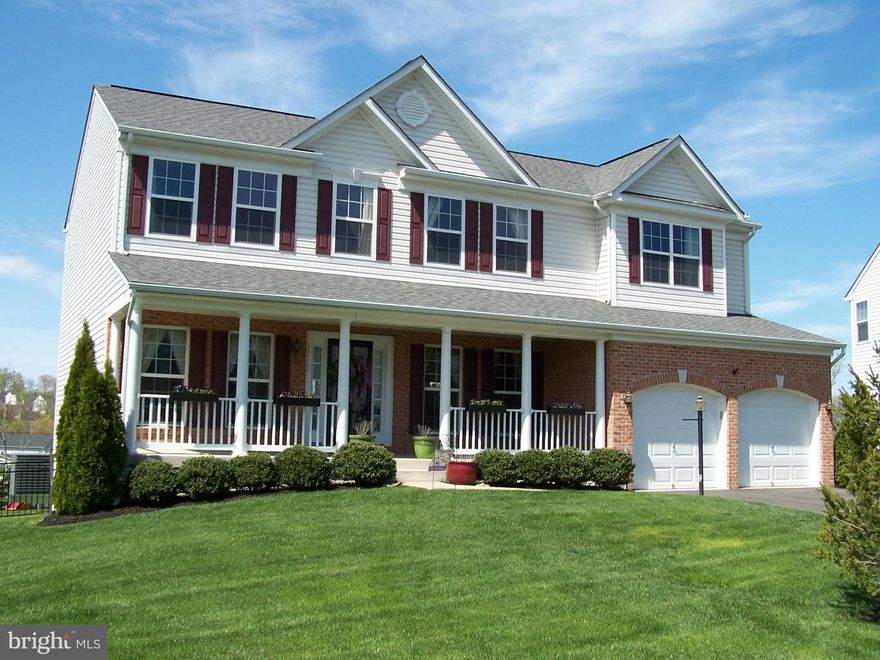 Immaculate "Dream Home"!  Pottery Barn Charmer! 4,249 SF (2799sf +1450sf bsmt) with  Lg Front Porch!  HUGE Stunning Family rm w/ Custom Bookcase wall & Chandelier! TV Conveys! Upgraded Kitchen leads to "Top-Notch" Lighted PVC Deck!  UNREAL Outdoor Space...New High-End Fence, Irrigation system = The BEST Lawn you have ever SEEN! Custom Closets in M. BR & Pantry! & so much more.MUST SEE to Believe!