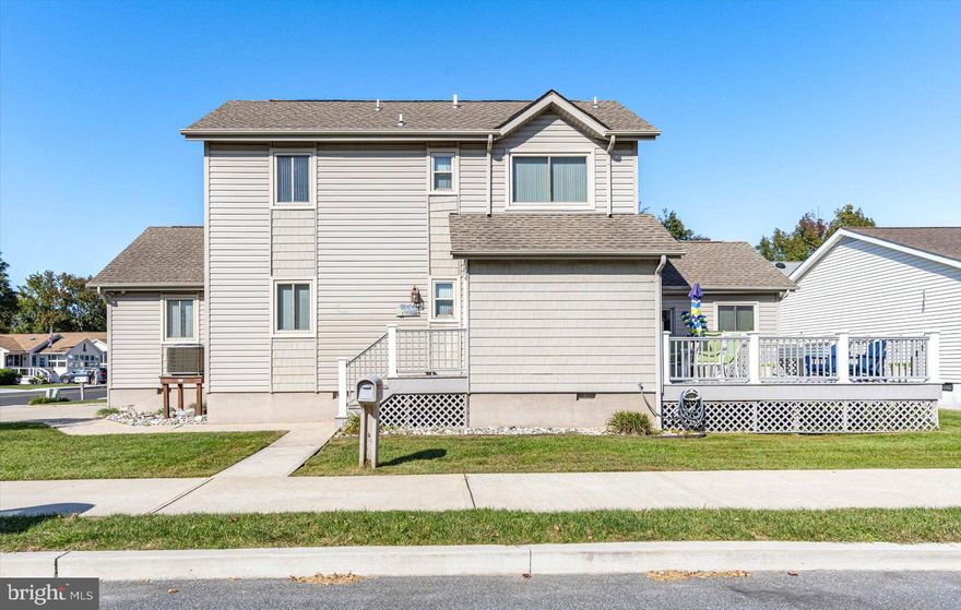 This spacious and open home offers the best of both worlds! Enjoy Ocean City in all of its glory and then relax at your quiet retreat located in Caine Woods. This freshly painted, 1638 sq ft, 4bed 3 bath, home has it all from top to bottom, even a conditioned crawl space and a nice corner lot with private concrete driveway. The updated kitchen boasts granite counter tops and stainless appliances. The dining and living spaces are bright and open with a cozy wood burning fireplace. The primary bed and bath are on the first level as is the laundry. The three season room leads to a large deck for outdoor entertainment and the storage / work room. Some recent improvements include the following. HVAC and outside shower (with nice enclosure) in 2022, water heater 3-4 yrs., roof and skylights 6-7 yrs., windows 8 yrs. This home is just lovely and you owe it to yourself to see it before it's too late. Make your appointment for a private showing or clear your schedule for the Saturday open house.