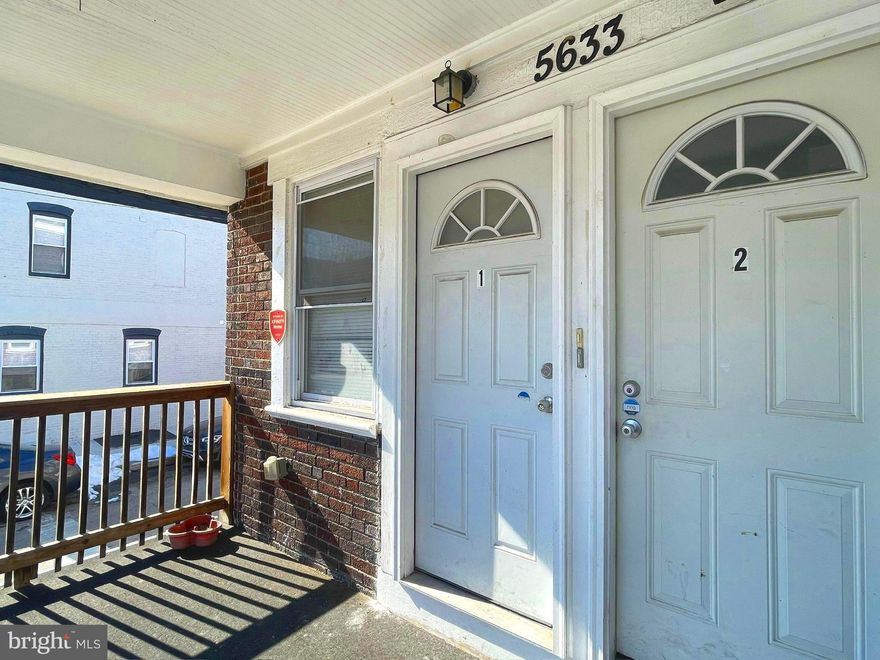 Welcome to this well-situated corner duplex in the growing area of Southwest Philadelphia. This end-of-row property features two 1-bedroom, 1-bath units - offering privacy, flexibility, and strong rental appeal. Unit 1 is currently vacant and unit 2 is occupied by tenant. Property is located in short walking distance to W.C.Longstreth Elementary School, Cobbs Creek Park and public transit stations. This property is ideal for owner-occupants looking to live in one unit and offset expenses and investors seeking steady rental income.