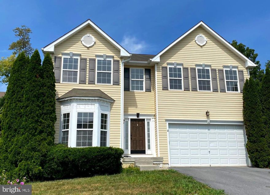 PRICE DROP!  Attractive 4 bedroom 2.5 bath colonial located in Sheridan Estates.  This sought-after development is conveniently located near Harpers Ferry, Charles Town and Rt 340.  The home features a spacious primary suite with double walk-in closets and 3 additional bedrooms, 2 having double door closets.  There is an open floor plan with a large family room, a breakfast/morning room off of the kitchen with abundant natural lighting.  There also is a living room dining area combination and a full unfinished basement for future expansion.  With some TLC,  this property would make a great home or investment property.  Schedule your showing today!