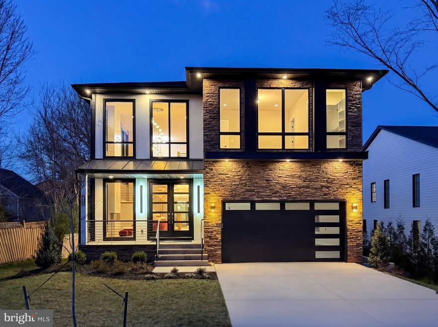 Step inside this breathtaking prairie-style home in the highly desirable Chesterbrook/Franklin Park area and experience the pinnacle of modern luxury living. Spanning over 6,000 square feet, this architectural masterpiece boasts an open-concept floor plan, sophisticated finishes, and an abundance of amenities. Featuring 10-foot ceilings on the main level, 9-foot ceilings on the second floor, and 8-foot ceilings in the basement, this stunning property offers 6 spacious bedrooms, 6 luxurious bathrooms, a powder room, a 2-car garage, Pella Lifestyle Casement windows, and a walkout basement complete with a mudroom, bench, and built-in cubbies.

As you enter the grand 2-story foyer, you are greeted by natural light that highlights the expansive living areas. The spectacular family room features an electric fireplace with a full wall-height surround, creating an inviting and cozy ambiance. The modern chef's kitchen is a true masterpiece, equipped with top-of-the-line appliances, an island with quartz countertops, a walk-in pantry, a coffee station, and more. Adjacent to the kitchen, the breakfast nook is flooded with natural light, offering a perfect spot for casual dining. Large sliding glass doors open to a covered porch with a fireplace and Trex decking, seamlessly blending indoor and outdoor living.

The luxurious owner's suite on the upper level boasts a spacious built-in walk-in closet, a soaking tub, and a glass-enclosed shower. The upper level also includes three additional generously sized bedrooms, each with a full bathroom and ample natural light. The finished basement is designed for entertainment, featuring a wet bar, exercise room, media room, and an additional bedroom with an attached bathroom.

Magnificent in every way, this home exudes space, elegance, and refined living in one of McLean's most sought-after communities. Located just minutes from Chesterbrook Elementary, shopping centers, restaurants, and parks, and conveniently positioned 20-25 minutes from National and Dulles Airports, 15 minutes to DC, and 10 minutes to the Kennedy Center, this property offers unparalleled luxury and convenience. Swimming Pool is not Included in the price. 

Disclaimer: The provided floor plans, grading plans, photos, and renderings are intended for informational purposes only and are not to be considered as an exact representation of the final product. Actual designs, materials, and finishes may vary. Not all options and upgrades depicted may be available currently. The builder retains the exclusive right to alter, amend, or modify any plans at their sole discretion without the need for prior approval from any third party.