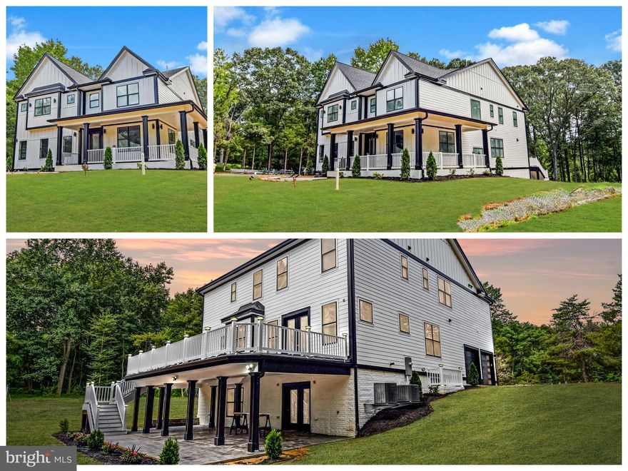 Luxury New Construction Home on 2 acres in Stafford.  The home is currently being built and more pictures will be posted  as they become available. The home will offer 3 fully finished levels with over 6500 square foot of pure luxury. The main level offers a formal living room, that can be used as an office, a dining room, large family room with modern electric fireplace,  luxury kitchen an office and half bathroom.  Large kitchen comes with a stainless steel luxury appliance package, 6 burner gas stove, large refrigerator, dishwasher, a combination double wall Oven and Microwave.  The upper level features a large owners suite with large walk in closet, and owners bathroom, plus 3 more bedrooms all with their own attached bathrooms for a total of 4 bedrooms and 4 full bathrooms on the upper level.  The basement provides a large rec-room, media room, 2 rooms that can be used as bedrooms or offices one of the room has its own attached bathroom. A large deck and patio overlooking the backyard. The deck material is duradek and features lots of outdoor lights on deck, covered wrap around porch and all around. Engineered Hardwood Floors throughout, recess lights and much more. You have to see it to believe it. Truly one of a kind.