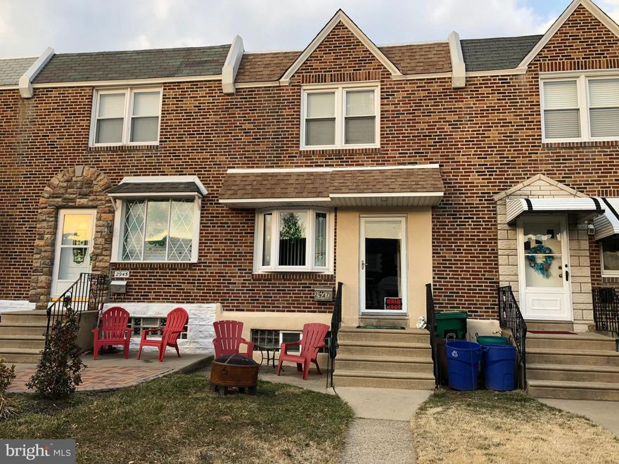 Lovely 2 Bedrooms, 1 Bath Brick Home located in desirable West Mayfair.  First floor features spacious living room, good sized dining room which leads to a nice rear deck.  Modern kitchen (2yr young) .  2 lovely bedrooms on the upper floor w/3pc. hall bath.  Finished basement with recreation room, laundry area & exit to the attached garage with additional driveway parking.  New central A/C.Great starter home!!