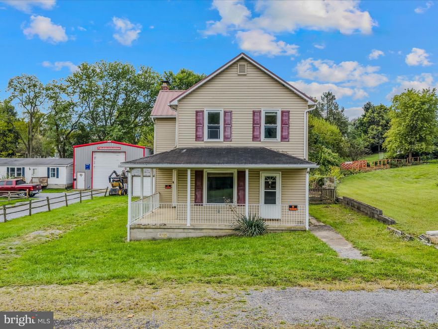 Welcome home!! Check out this home located in Great Cacapon. This house features 4 bedrooms and 1.5 baths. Some updating has been done. Home has a detached one car garage and a stunning covered front porch. The rear yard is also fenced in, come check it out today! It won’t last long!