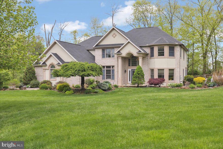 Absolutely Fantastic Glen Oley Farms Single Boasting 4 Bedrooms, 2 1/2 Bathrooms, 31 Handle Kitchen W/Double Wall Oven & Island,  Formal Living Room & Dining Room, Family Room W/Propane Fireplace & Coffee Bar, Fantastic & Spacious Master Suite, Main Floor Laundry, Huge Finished Lower Level Rec Room W/Propane Fireplace,  Tons Of Extra Basement Storage,  Generac, Heat Pump - 4 Years Old, Roof - 4 Years Old, Central AC New In 2024, Rear Deck & Paver Patio, In-Ground Heated Pool & A 3 Car Attached Garage All On A Wooded Acre Cul-De-Sac Lot.  This Home Is A Must-See!  Don't Wait...Call Today!!