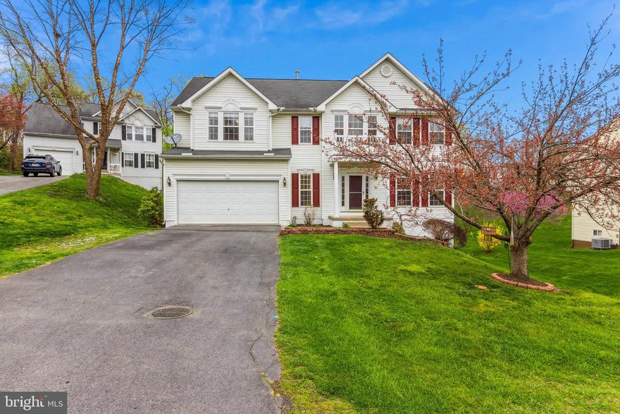 NEW ROOF, new flooring, new carpet, new kitchen appliances oh my! Nestled on a cul-de-sac, this classic colonial will not disappoint. Bountiful sunlight radiates throughout the foyer opening to your sitting room and formal dining room adorned with chair rail details. Enjoy new stainless-steel gas range, double-door refrigerator, and dishwasher in your eat-in kitchen. Relax in your living room around the natural gas fireplace or on your expansive, rear deck. Cathedral ceiling, huge closets and soaking tub enrich the primary suite oasis, new carpet throughout upper level. Home complete with 2-car garage with exterior exit door, unfinished basement with rough-in and LeafFilter™ system with transferrable warranty. Stop by today!