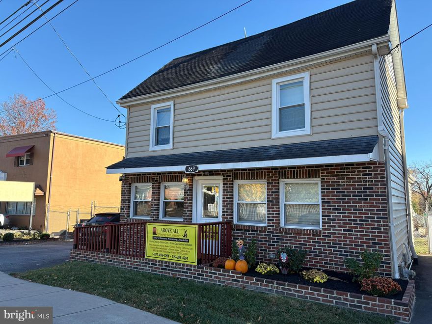 excellent opportunity to own a fully renovated income producing building and a 15+ yr old Chimney and masonry business.   Strong client base and if you're new to the business owner will stay on for 1yr to help you run it & learn.   Financials available upon request.  Gross rents a $4200 monthly and with room to rent out to another small service based business.  Residential units are rented for $1500 and $1200 a month.    SBA financing available with 10% down and seller open to hold a 2nd MTG.