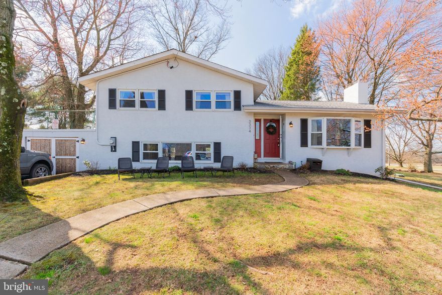 Welcome to Collegeville, PA where you will find a beautiful, updated home that exudes charm throughout its 3 levels.  Located at 3334 Germantown Pike, this detached single family home has 1800 square feet of thoughtfully designed living space with hardwood floors running through the main and upper floors.  As you enter the home on the main level, you will notice the open concept layout featuring a newly renovated kitchen with stainless steel appliances and gas stove.  This floor also includes a large, yet cozy, living room featuring a fireplace.  The second level hosts 3 large bedrooms and 1 full bathroom that has access from both the hall and master bedroom.  The master bedroom also has a walkout balcony overlooking the beautiful grounds of this 1.37 acre property.  The bottom level is fully finished and carpeted with a half bath and dedicated space for laundry.  This home also includes a state of the art HVAC system that was installed in 2019 (specifically; New Carrier 16 SEER heat pump/AC with two stage 96% efficiency propane fired furnace with smart thermostat for duel fuel control).  Outside the home you will also be pleased to find 2 garages.  The main garage is conveniently attached to the home, and the second is detached behind the house and can be used for additional space and storage.  The location of this home is also ideally situated in the historic and peaceful town of Collegeville.  It is down the road from Methacton High School and close to grocery and retail stores and many local restaurants to choose from.  Priced competitively at $339,900, you'll want to see this beauty for yourself.  Call me before it's too late!