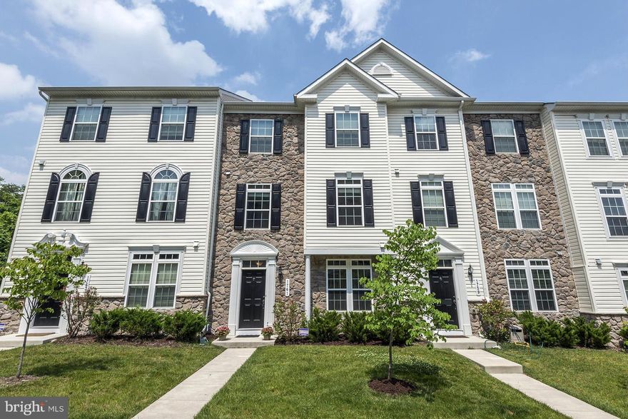 STUNNING TOWN HOUSE IS FILLED TO THE BRIM W/ LUX AMENITIES! French drs grace the 1st floor den/study while the upper level hosts an ideal entertainment venue! The FR boasts a gas FP while the open concept draws attention to the DR-Kit combo boasting hdwds, granite counters, SS appls w/ dual wall ovens, no-slam drawers, island, & more! Ascend to the MBD w/ WIC or relax in your Jacuzzi in your MBA!