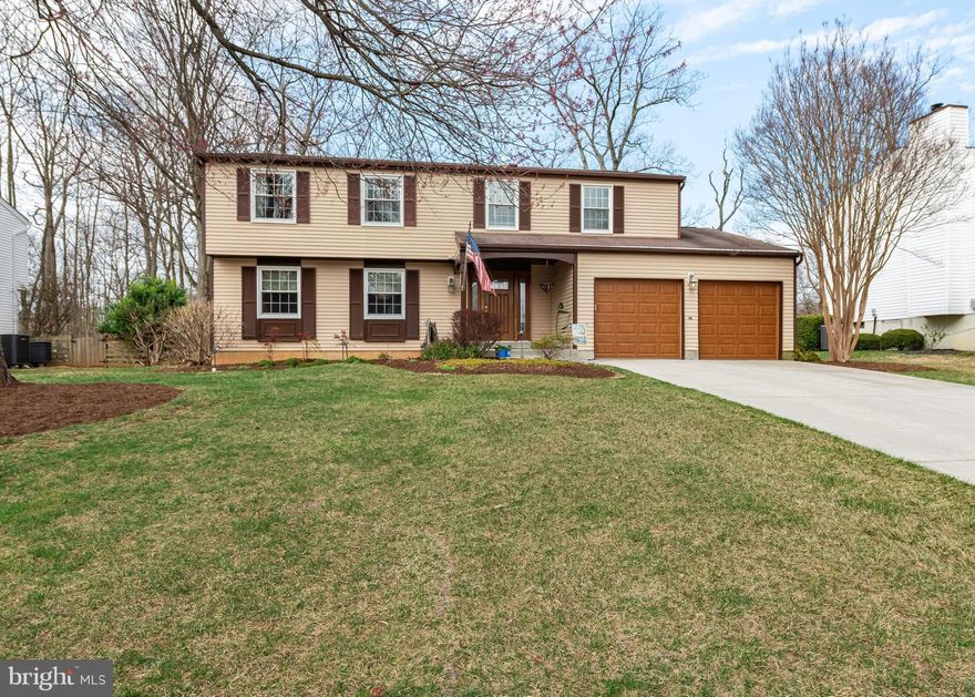 Beautifully maintained and upgraded Colonial on nicely landscaped lot. Updates include kitchen, family room and main level power room (2023), engineered hardwoods in living and dining room, primary bath updated in 2022 to include walk-in shower, heated floors and closet organizer, hall bath also updated in 2022, windows replaced in 2021, replaced sliders, gas heating system updated in 2016 also has an electronic air cleaner and humidifier. gas water heater in 2023. The main level includes a large sunroom with cathedral ceiling, 3 skylights and fans, 5 large bedrooms on the upper level,  one currently being used as office, great for the growing family. Deck off kitchen and brick patio. 2 car garage with replaced doors and openers in 2022. Unfinished basement with crawl space for storage, ready for your personal touch This home is ready for you to move in and enjoy!
Please remove shoes or use shoe covers.