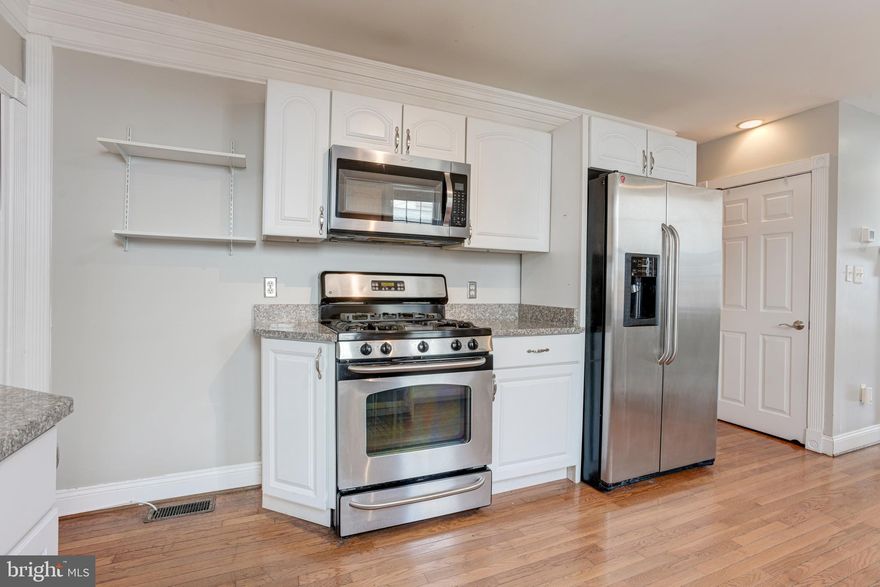 3 bedroom 2 bathroom recently remodeled home in a great location.  3 large bedrooms, a parking pad, a finished basement for storage, huge kitchen with stainless steel appliances and granite counters, and an extra wine/beer fridge.  Washer and dryer, central heat and air, steps from the University of Maryland shuttle stop and close to all the attractions of Federal Hill and I-95 make this home a great place to be.  Rented for 2500 a month for the last 7 years and recently rehabbed last year this home is a great value for the investor or owner occupant.