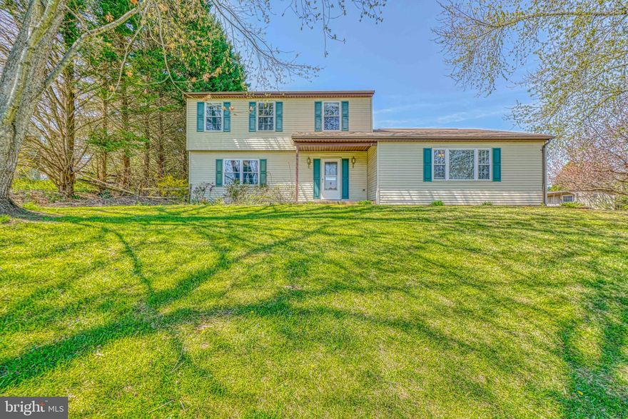 Seller is asking for highest and Best offer by 4/21/23 at 9am! Welcome to this 4 bedroom 2.5 bath colonial situated on .85 acre lot in Bel Air.  Main level features living room, dining room, family room and eat in kitchen leading to screened in porch and deck.  Upper level features 4 bedrooms and 2 baths.  Primary bedroom has walk in closet and primary bath.  Updates include roof approximately 10 years old, hvac 2014, water heater 2019, well pump approximately 2019.  Home sold completely as is.  Home needs TLC.