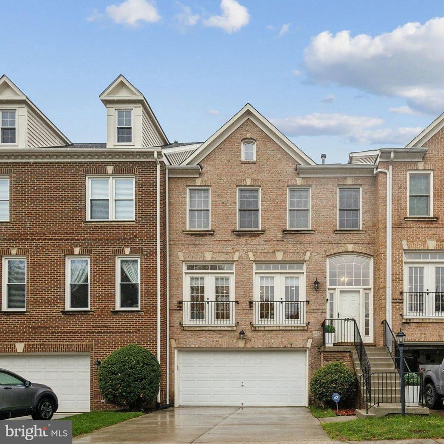 Welcome to 4056 Laar Ct, a beautifully updated townhome in the heart of Fairfax. This spacious home has been meticulously maintained and thoughtfully upgraded to provide modern convenience, comfort, and style. The kitchen underwent a full renovation in 2020, featuring new countertops, a stylish backsplash, and high-end KitchenAid appliances, including a stove, double oven, and refrigerator. Additional kitchen updates include a new disposal in February 2022 and a KitchenAid dishwasher installed in November 2022. The home boasts hardwood floors on two of its three levels, complemented by 9-10 ft vaulted ceilings and elegant crown molding. Natural light floods the space through the many well-placed windows, creating an inviting atmosphere throughout.

The outdoor space is equally impressive, with a durable Trex deck added in 2016, a new deck sliding door installed in 2017, and upgraded deck lighting in 2021. The home is equipped with a dual-zoned HVAC system, an upgraded A/C unit from 2016, and a 55-gallon water heater installed in 2019. Additional modern touches include a Nest thermostat and fire alarms added in 2018, updated lighting throughout the years, recessed lighting in the living room since 2014, and surround sound ceiling speakers on all three levels.

For ultimate convenience, this home offers an oversized two-car garage with an updated garage door opener from 2019 and a replaced garage spring from 2012. The carpet in the downstairs area and in the second and third bedrooms was updated in 2018, and a new washer was installed in 2022. With its blend of luxury, practicality, and prime location near major commuting routes, shopping, and dining, this home is truly a rare find. Not to mention, lots of visitor parking right out front and a large driveway! Schedule your private tour today!