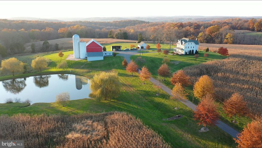 Welcome to Castleton Farm, which was lovingly restored back to life in 2010.  Enter the property via a long storybook tree-lined driveway that leads you to a circle driveway with plenty of space, which includes a 2 car detached garage and several other outbuildings with a myriad of possible uses. Enjoy a 100 Acre landscape with a mix of tillable land and woods.  The 3500 sq ft. 5 bedroom 3 full bathroom Victorian Farmhouse underwent a complete remodel in 2010.      Plat is also available for review.  Plenty of space for wildlife and recreational activity on the property.  The property is currently being utilized for business/office purposes under a zoning special exception.   All but approximately a 5 acre area surrounding the main house have been placed into Agricultural Preservation.   See attached plat.  Buyer to also verify that an additional family home can be built on the property.   Recent passing perc test results for potential additional structure to be built.   Buyers to verify size requirements with health department.  Buyer to verify with zoning board if the special exception would transfer to new ownership.