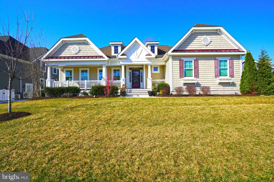 LUXURY COASTAL LIVING is yours from this beautifully upgraded Mayberry model by Schell Brothers, ideally located in the Lewes community of Tidewater Landing. This home is designed for both comfort and high-end entertaining, with thoughtful upgrades and elegant finishes throughout. Enjoy hardwood flooring in the main living areas, a spacious, open floor plan, and  gas fireplace and built-ins in the living room. The kitchen is a chef’s dream, complete with high-end appliances, granite countertops,  and huge center island/breakfast bar. The generously sized owner’s suite offers a peaceful retreat with en-suite bath, walk-in closets, and sitting area. Work from home in style in the dedicated study, then unwind on the screened-in porch overlooking the tree lined yard. The full basement offers more space for entertaining, 4th bedroom, full bath, storage room, and workshop. Tidewater Landing offers resort-style amenities including a clubhouse, fitness center, pool, patio and outdoor gathering area, tennis, lawn maintenance, walking trails, and access to Love Creek and the Rehoboth Bay, a beautiful Dock with Kayak launch and Kayak rack storage. Don’t miss your chance to own this extraordinary home blending sophistication, functionality, and the best of Delaware coastal living!