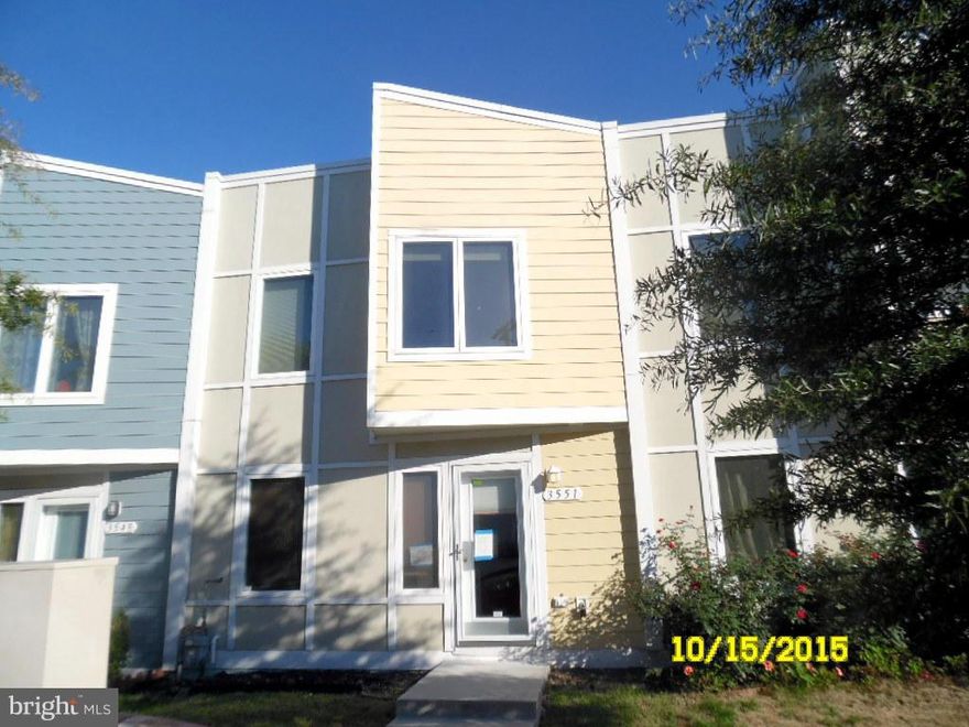 Wonderful chance to own this value priced home.  Enjoy nice room sizes with wall to wall carpeting. Ample rear yardis perfect for warm weather outdoor living space.  Kitchen open to the living room is great for entertaining!  A convenient location, just blocks from Garret Park, easy access to 895, and a short drive to Downtown Baltimore!