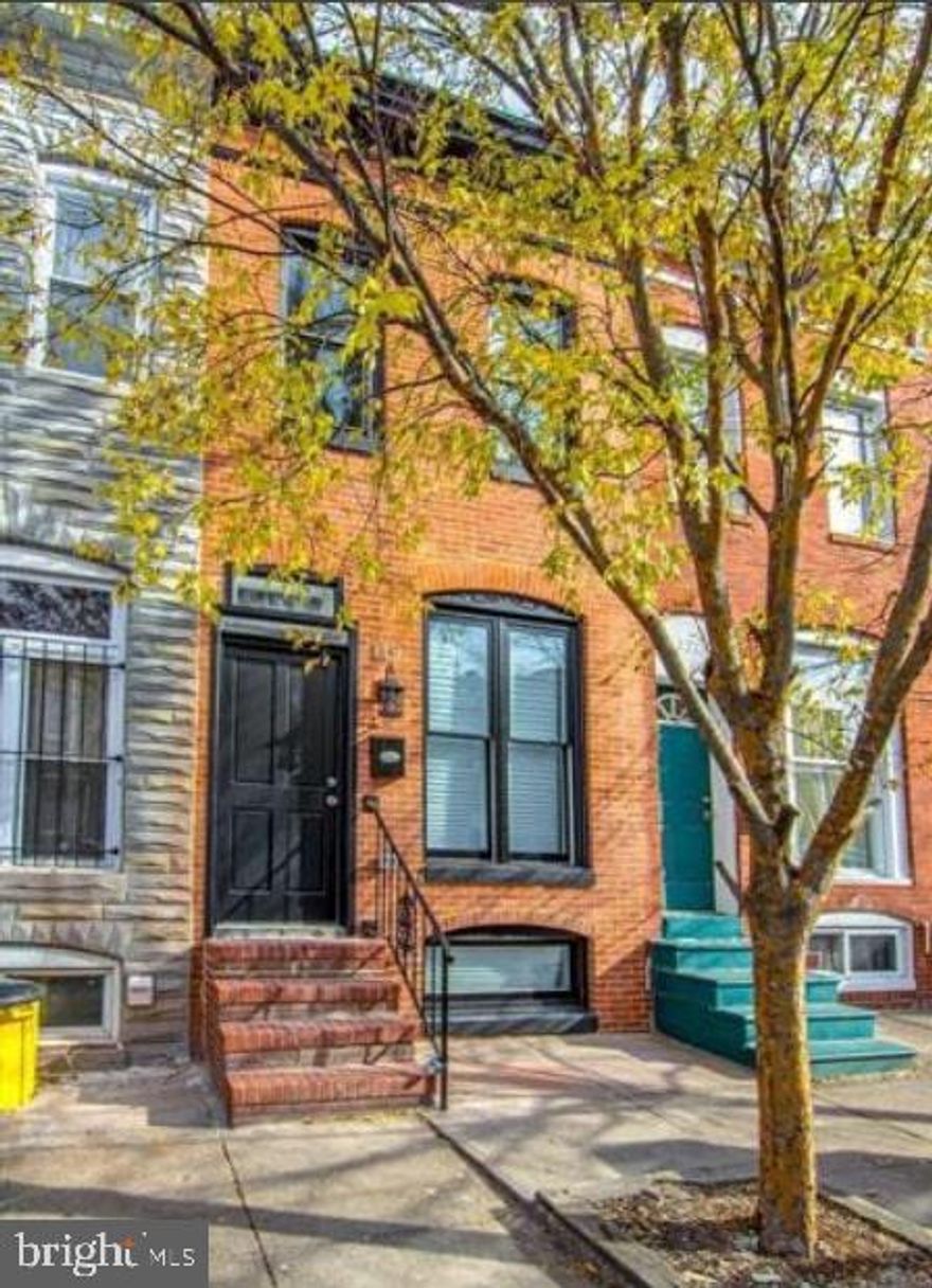 Beautifully renovated 3 bedroom, 3 full bath rowhome in the heart of Baltimore, MD. Conveniently located near Canton and Johns Hopkins. Enter through the inviting living room, showcasing a classic exposed brick accent wall and an elegant, custom-trimmed ceiling that leads seamlessly into the dining area and upgraded kitchen. Channel your inner chef in this charming kitchen, featuring quartz countertops, a stylish tile backsplash, stainless steel appliances, and ample cabinet space. Upstairs, you’ll find the master suite, which includes its own private, updated bathroom, as well as the second bedroom, which connects to a Jack & Jill bathroom with entrances from both the bedroom and the hallway. The home features a fully finished basement, including a legal third bedroom and a full bathroom — a perfect private escape to unwind and get away from it all. Stock up on Natty Bohs and get ready for your summer crab feasts on the spacious, sturdy wooden back patio—perfect for entertaining. Welcome home, hon!
