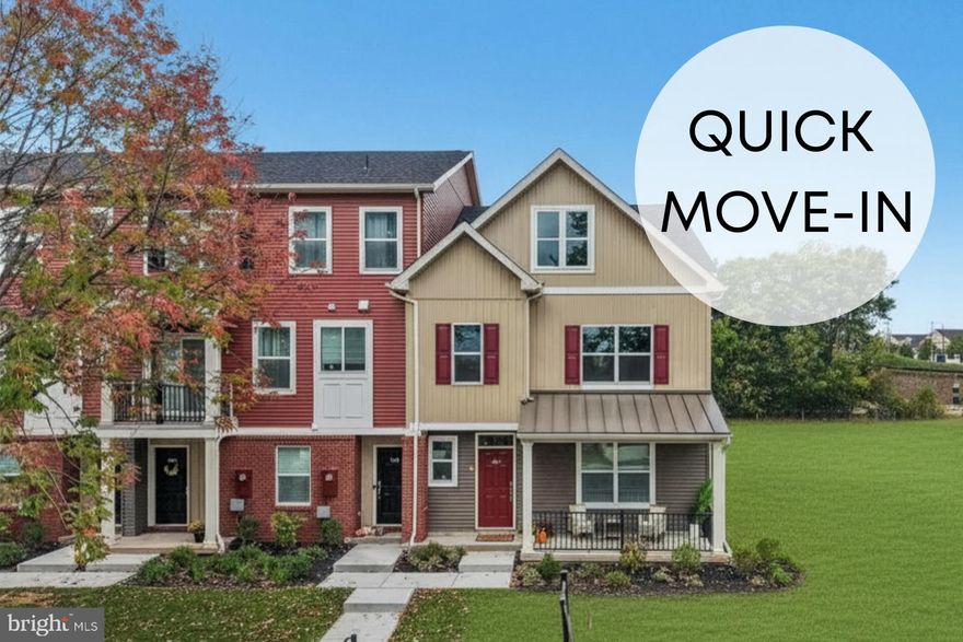 BELOW MARKET INTEREST RATES! Arbor Place Townhomes offers the perfect blend of suburban tranquility and urban convenience. With easy access to major highways including I-276 (PA Turnpike) and Route 202, commuting to Philadelphia, King of Prussia, or surrounding towns is simple and stress-free. Norristown itself is a vibrant community rich in history and culture, offering everything from scenic trails along the Schuylkill River to local parks like Elmwood Park and Norristown Farm Park, plus diverse dining and cultural events right outside your door.

Within this desirable location, the Willow floorplan stands out as the largest home design at Arbor Place, always an end unit with a 2-car garage. Homesite #19 is ideally situated with parking in front and a private driveway in the rear. The thoughtfully designed interior includes an open-concept kitchen, dining, and living area with a pantry and powder room, plus a welcoming front covered porch perfect for your morning coffee. Upstairs you’ll find three spacious bedrooms, including a primary suite with its own bathroom, as well as a convenient hall bath and laundry area. The third-floor loft adds valuable flex space, ideal for a home office, playroom, or game room.

Arbor Place is already over 50% sold out, and for good reason—it’s one of the best new construction values in the area. Homebuyers can take advantage of a partial 10-year tax abatement, below-market mortgage programs, and even cash grants of up to $17,500 toward down payment or closing costs.

Now is the time to schedule your tour and see for yourself why so many buyers are choosing Arbor Place. Open Daily (12-6 pm) Except Thursdays. Closed Thursdays.Don’t miss this opportunity to secure your dream home in a thriving community with unmatched value!