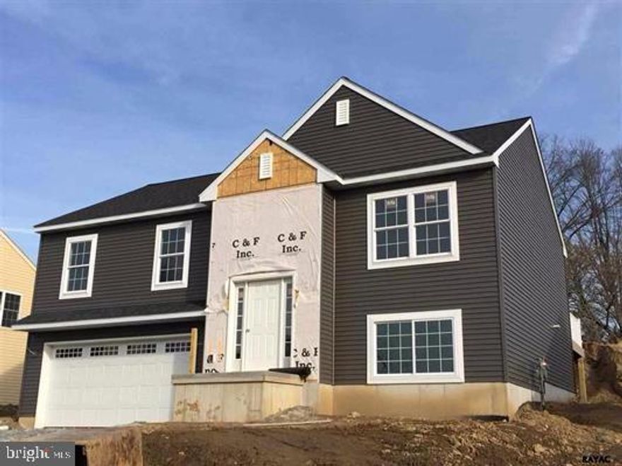 Conestoga Bi Level, Under Construction. This home features 3 bdrms & 2 full baths on the main floor along with kitchen, dining area & living room all under cathedral ceiling. Walk down stairs to a finished LL that could be used as den or 4th bdrm, accompanied by powder room & laundry. House plans under documents. Other lots & house plans available.