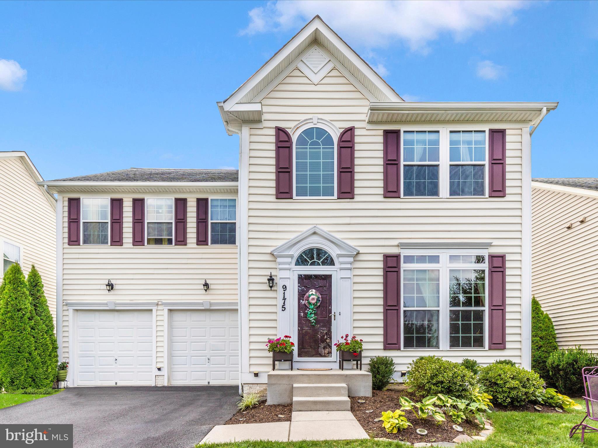Welcome to this exceptional single-family home in the highly sought-after Villages of Urbana, where space, comfort, and rare outdoor features come together. Offering 6 bedrooms and 3.5 bathrooms, this home provides plenty of room for everyday living, working from home, and hosting guests. The upper level features 5 spacious bedrooms, including a generously sized primary suite with 2 walk-in closets and private bath. The finished walkout basement includes an additional bedroom and full bath—ideal for guests, in-laws, or a private home office setup.
The main level offers an inviting layout with a large kitchen equipped with ample cabinetry and a sizable island that opens to the family room—perfect for gathering and entertaining. But what truly sets this home apart is the outdoor space, a rare flat backyard that backs to mature, private trees. Whether you're hosting summer BBQs on the deck, watching kids play in the yard, or simply relaxing with nature as your backdrop, this peaceful outdoor setting is a true gem—especially in a neighborhood where such lots are hard to find.
Located in one of Urbana’s most desirable communities, you'll enjoy access to top-rated schools, multiple pools, walking trails, clubhouses, and nearby shopping, dining, and major routes including I-270. This home is a perfect blend of generous indoor living and standout outdoor features—don’t miss the opportunity to make it yours!