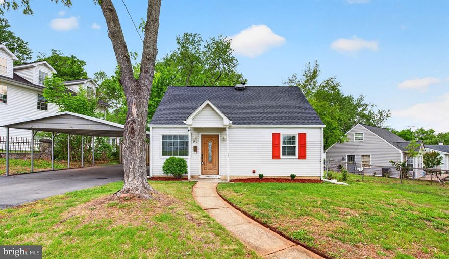 Recently refreshed and now vacant, this charming home in Manassas Park presents a renewed opportunity for buyers seeking comfort, convenience, and value.

The interior has been updated with brand-new carpet and fresh paint throughout, creating a bright, clean, and move-in ready feel. The layout offers 3 bedrooms and 1 full bathroom with a practical flow that maximizes the space.

This home has benefited from significant system updates in recent years, including roof, HVAC, windows, electrical, plumbing, insulation, and interior finishes completed in 2019, along with a new water heater installed in 2025.

Now vacant and easy to show, the property also features a fully fenced yard, carport, and off-street parking for added convenience.

Ideally located with quick access to Route 28 and Interstate 66, and just minutes from the Manassas Train Station. Nearby amenities include shopping, dining, and services, as well as the charm and history of Historic Downtown Manassas.

A clean, refreshed home ready for its next chapter.

Seller makes no representations or warranties as to the condition or functionality of any systems, appliances, or components. Property is being sold strictly as-is.

Audio and video surveillance is in use on the premises.