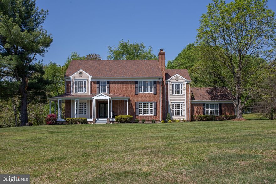 This fabulous home is sited on two beautiful acres and is freshly painted on the exterior and interior. Recent updates include new carpets, flooring, lighting,  and more.  An inviting wrap around front porch warms and welcomes your guest, while the very large, flat backyard that backs to woods provides the perfect setting to enjoy a family cookout. The main level has wonderful flow and outdoor light filtering throughout the house, thanks to the many windows, skylights and sliding glass doors. A massive kitchen with dramatic ceiling opens to the family room that features a beautiful stone fireplace and wet bar. This level includes a private living room with french doors, a large dining room, mud room and bedroom  ( staged as an office) and full bathroom. There are four bedrooms on the upper level and three full baths, and one bedroom and bathroom on the lower level. The lower level is newly carpeted, walk out level with sliding glass doors to the yard. 
Rivers Edge is a fantastic neighborhood that features walking/ hiking trails that lead to the the canal/ 


Potomac river. Easy access to 270 corridor, Kentlands, The Crown and Potomac Village.  OFFERS DUE 
WEDNESDAY BY 12PM