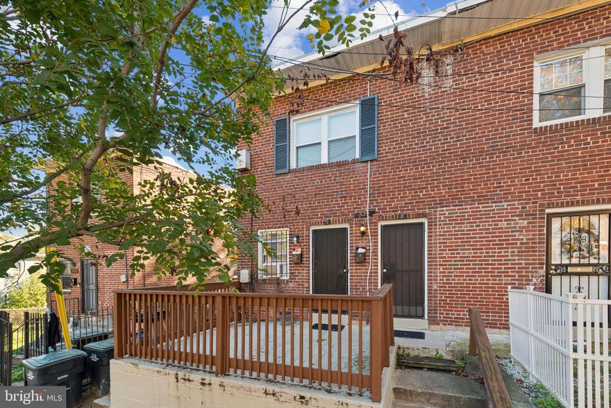 339 54th St NE | Semi-Detached Triplex on Oversized Lot
Solid brick 3-unit multifamily property in Northeast DC, featuring three self-contained 1-bedroom, 1-bath units. All units are currently occupied, generating rents of $850, $1,250, and $1,299 per month, offering immediate income with room for rent growth through strategic upgrades or repositioning.

Situated on a large lot, this semi-detached building provides expansion potential and long-term value for both owner-occupants and savvy investors seeking a stable cash-flowing asset with upside.

Conveniently located near Deanwood Metro, Marvin Gaye Park, major commuter routes, and neighborhood redevelopment projects, this property is well positioned for appreciation.

Property sold strictly AS-IS.