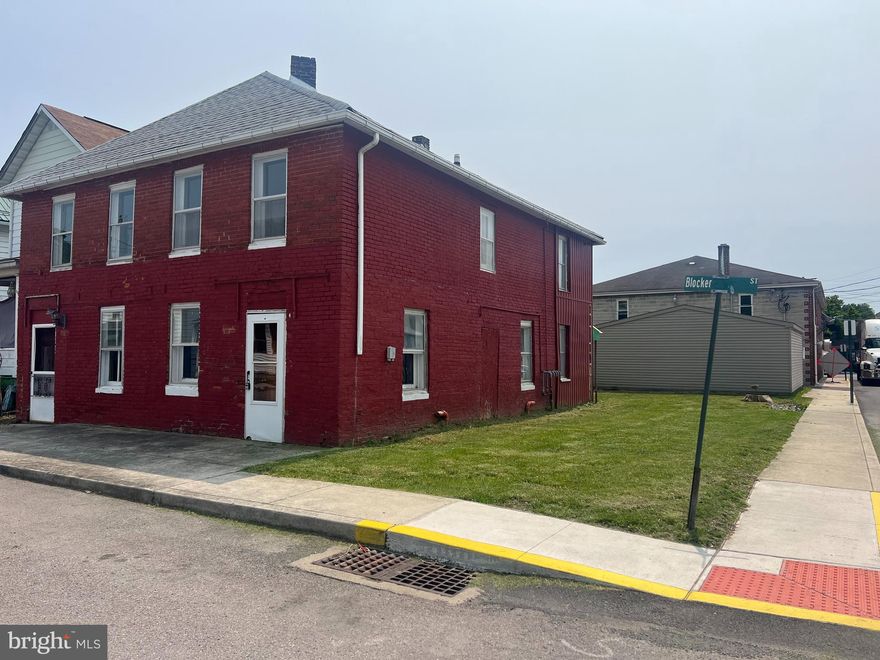 Calling all investors! Whether you are an experienced investor or a novice, this one is has a lot of potential!
Natural gas available for a heat source. Electric also available, meters will need to be placed. With 2 one bedroom units and one 2 bedroom unit, you can rehab this and make an income! It could also be used for an air B & B. Located in WV, it is still close to the canal, Western MD Scenic Railroad, and other amenities offered in nearby Cumberland, MD