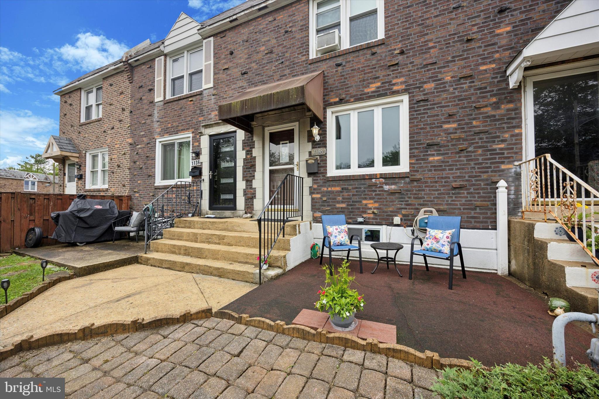 This brick front AirLite row home has been well cared for by its owners of almost 30 years. Featuring 3 bedrooms, 1 bathroom, a rear entry driveway and 1-car attached garage and finished basement, there is a load of value here and with just a few cosmetic improvements, this home will be in tip-top shape! There are hardwood floors throughout the first and second floors, and the kitchen and bathroom were recently remodeled, so the “money” rooms are already complete. There is forced air, natural gas heat (so with ductwork in place adding central air is possible). The first floor features the living room, dining room, and kitchen. Upstairs are three bedrooms and full bathroom with natural light from a skylight above. The basement has a family room/sitting room area, laundry area, door to the rear driveway and attached garage. Located on a horseshoe street, you’re tucked away and yet in an incredibly convenient location. Come visit 1138 Hollywood Avenue and find your way home!