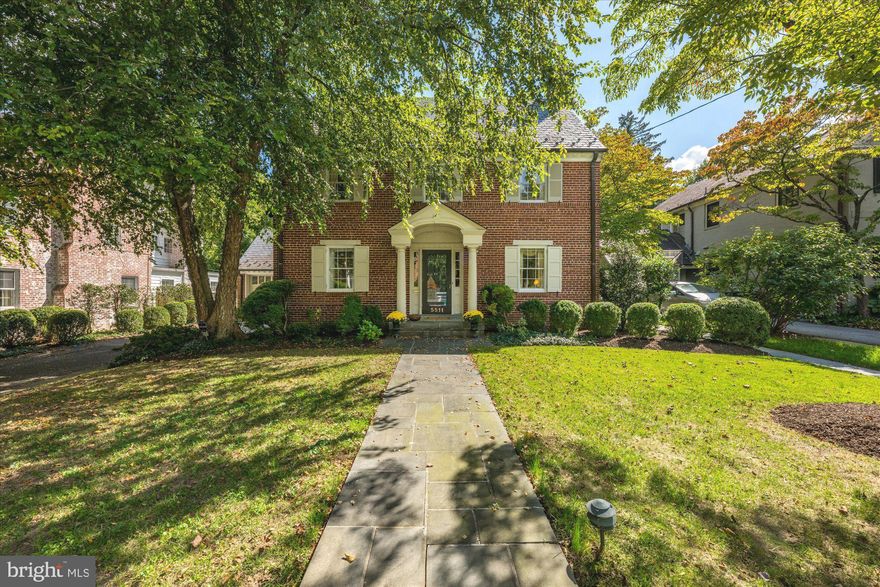 Welcome to a truly gracious and lovingly maintained center-hall Colonial, where timeless architecture, thoughtful details, and a sense of understated elegance come together to create a home that feels both grand and grounded.  Set on a beautifully landscaped 9,100 square foot lot, this classic residence spans approximately 3,600 square feet of finished living space across four levels, offering generous room to live, gather, and grow.  Inside, you’re greeted by a central foyer flanked by formal living and dining rooms, each filled with natural light and timeless character—from crown moldings to gleaming hardwood floors. The sun-filled Den features two oversized picture windows that overlook the garden. Adjacent to the Den is a spacious  Family room with built-in cabinetry, and a charming wet bar perfect for effortless entertaining. Sliding glass doors open to a flagstone patio and lush backyard, a private and peaceful retreat ideal for morning coffee or hosting summer evenings under the stars.
The kitchen is well-kept and functional, ready for daily use or your vision for a modern refresh.  A finished recreation room on the lower level adds flexible space for a playroom, home gym, or media lounge—and includes its own full bathroom for added convenience.
Upstairs, three comfortable bedrooms await on the second level, including a primary suite with its own private bath. A hall bathroom serves the other two bedrooms. The third floor is a hidden gem: a spacious fourth bedroom retreat, perfect for family or a quiet work-from-home sanctuary. With its own full bath and generous proportions, it feels like a private suite all its own.
This is a home that has been carefully cared for and thoughtfully maintained over the years. While some finishes reflect a classic style,  the layout is functional, and the potential is endless. Move in and enjoy as-is, or bring your own design vision to make it your forever home.