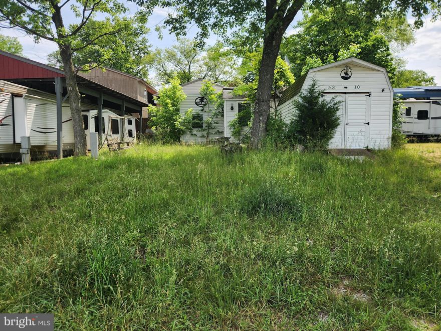 Welcome to your home away from home at Block 53 Lot 10 Squirrel Blvd in Riverbends seasonal campground open April 1 - November 1 each year. 

This lot needs a major rehab or remove and build your dream on this nice size lot that has SEWER.  Being sold stricly AS IS with a shed.
Serious Inquires only. Cash Only. No title  

12 Miles of deep water on the Potomac River access for boating, fishing & swimming. Yearly membership ($1,775) includes water, sewer, electric, trash and the park amenities such as 3 pools, putt putt, basketball, tennis, horseshoe, fireworks, bonfires, car show, Pool parties, Trick or Treat restaurant, poker runs, bands, playground, ball field and much more. Bring your golf carts, water toys and come enjoy life!