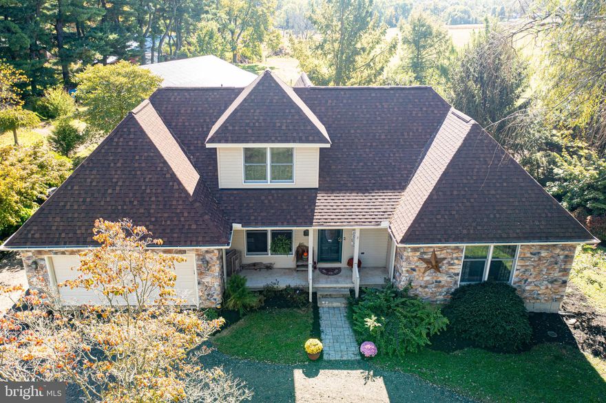 Welcome to this gorgeous 4 bedroom, 3 full bath, single family home on 5 agricultural acres in C Milton Wright school districts.  This gorgeous modern country home has a 2 car garage, rear deck, above ground pool, 50 x 30 pole barn, hot tub and much more.  This house is usda approved and gorgeous inside and out.  Pull down this private country lane and into your semicircle drive through driveway or into your two car garage and enter through the large covered front porch.  Entering the house brings you to a tiled foyer and hallway that leads to the living room with a staircase to the right and formal dining room to the left.  The formal dining room has wood flooring and large windows to the front porch and opens up into the large eat in kitchen.  The kitchen has granite countertops, tons of cabinetry, modern appliances, and a laundry room that doubles as a walk in pantry.  The kitchen has an open concept with room for dining that feeds into the large living room with high vaulted ceilings and gas fireplace, along with plenty of windows and French doors leading out onto the rear deck.  The rear deck looks out over the above ground pool, and gorgeous 5 country acres of farmland, and has two sets up steps that descend into the backyard.  There is plenty of room in the immediate backyard for play or entertaining, as well as a massive 30x50 pole barn with an extra 15 ft of overhang for all the adult toys or equipment you could possibly desire.   There is a massive array of solar panels that are paid off and come with the property that just about completely offset the electric bill,  There is also an abundance of diversity of trees and a pond with waterfall making this a complete oasis for relaxation.  Back inside a hallway off of the living room leads to a bedroom and a full bath, as well as an owners suite with its own private fully modernized full bath, walk in closet and deck access.  Taking the stairs to the second floor leads to two more bedrooms including one with a walk in closet and a walk in attic with room for storage.  There is another full bath on this floor, a third room that could serve as an office or craft room, as well as an overlook down into the living area.  Stairs off of the main level lead down into the fully finished basement with another large living area with tons of room for play, lounging or entertaining, as well as a large storage room, and another room which currently houses a hot tub (comes with the house) and all the proper ventilation to enjoy the hot tub and relax in peace.  Pool table comes with the house as well.  There is a walkout from the basement to the backyard as well.  This house has it all and is the perfect oasis for you and your family to enjoy remote country living while still being only minutes from Bel Air and I95.  Come see why it is your dream home today!

PS- Roof is only 3 years old, last electric bill was only $12 (due to paid off solar), and taxes are only $3500 per year.  This is a winner!