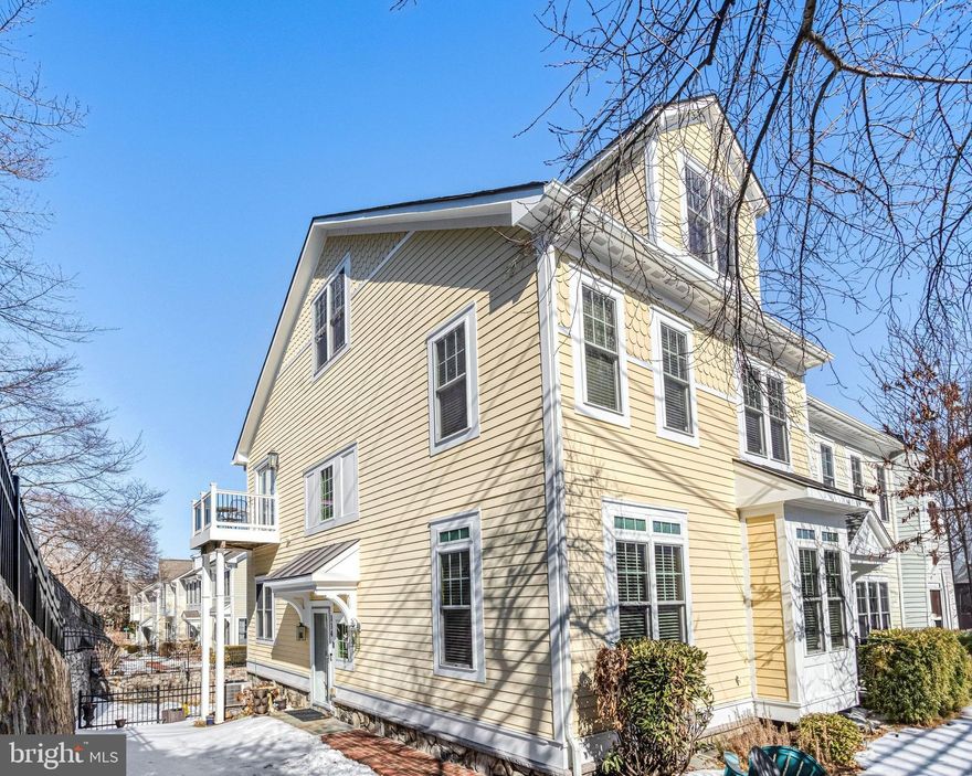 Experience the Magic of Occoquan! Tucked away on a quiet cul-de-sac just a few blocks from the river, 114 Mount High St offers the perfect blend of modern sophistication and historic small-town charm. This stunning 3-bedroom, 3.5-bath townhouse, with two-car garage, by Stanley Martin features a sprawling, light-filled open floor plan with nearly 2,800 sq. ft. of living space. 

The gourmet kitchen is a chef’s dream, boasting upgraded countertops, double wall ovens, high end double door refrigerator, Viking cooktop, and a seamless flow into the breakfast and dining areas—perfect for entertaining. Retreat to the primary suite featuring two walk-in closets and spa-like bath, or head to the roof top deck to watch the sunset. Upgrades include hardwood floors in all four levels, LG Refrigerator (2024), gallery tracks, and hot water heater (2025). With a 2-car garage and a premium lot backing to common area, you get privacy and convenience in one. Walk to the boutiques, galleries, and waterfront dining of Historic Occoquan, or enjoy an easy commute to DC and Fort Belvoir via I-95 and the VRE. Welcome home to the best-kept secret in Prince William County!