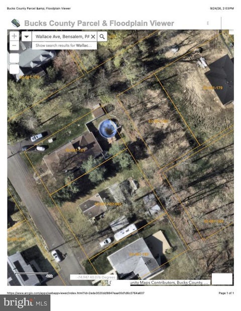 Vacant Land For Sale - 0 WILLIAMS AVE Williams Avenue<br/> BENSALEM, PA 19020