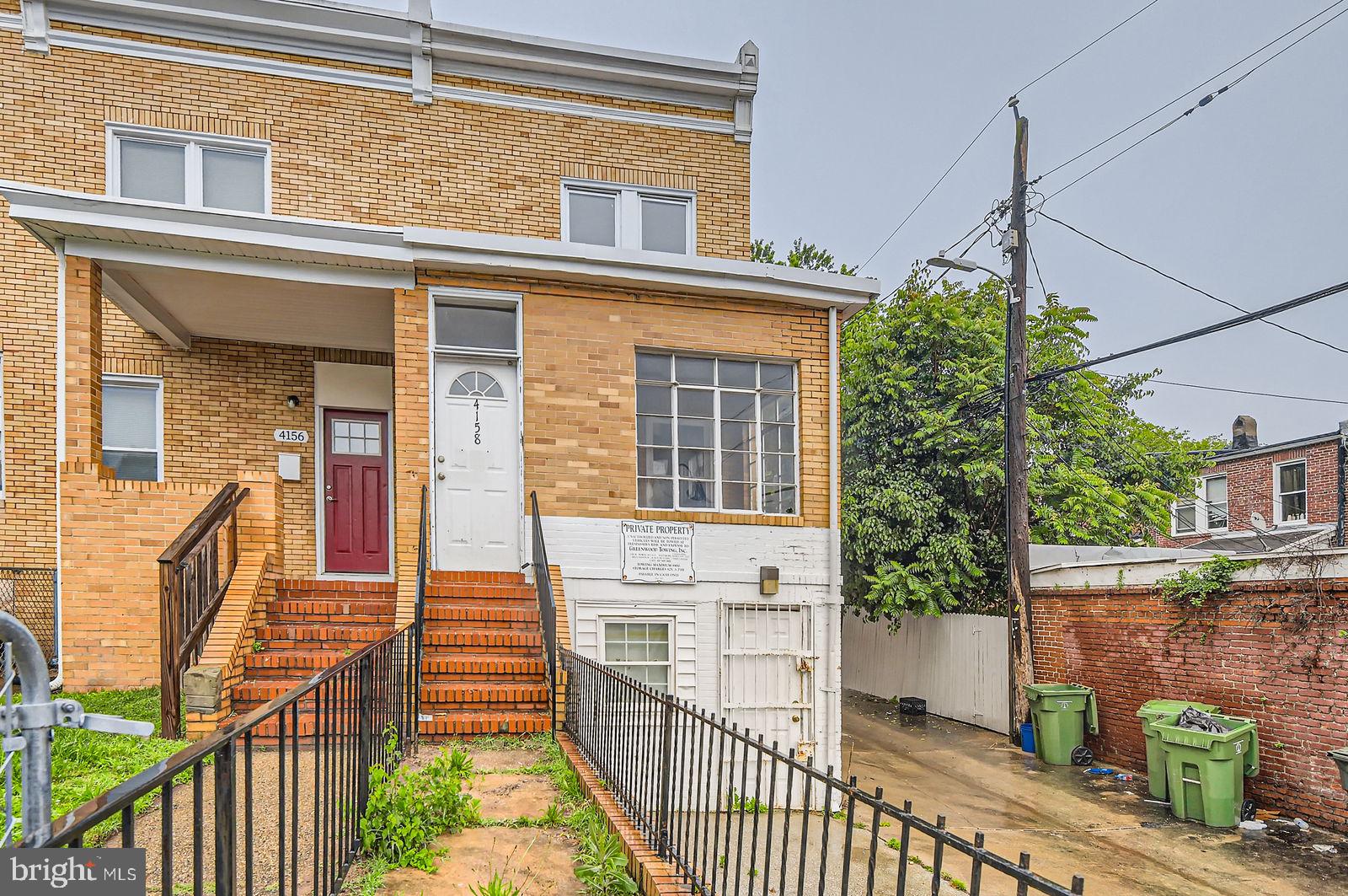 2 unit! Amazing investment opportunity! House hack live in one unit and rent the other or rent out both units for great cash flow! The property already has an active rental license and lead certificate! Estimated gross annual income $30,240.00! Sold As is. Both units are 1 bedroom and 1 bathroom can each rent for $1,260/month! Schedule your tour today!