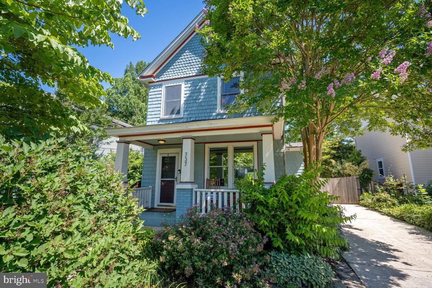 *6/16/24 OPEN HOUSE HAS BEEN CANCELLED*

Welcome to 737 Thayer Ave, a delightful retreat nestled in the heart of downtown Silver Spring. This inviting home offers a perfect blend of urban convenience and tranquil garden spaces, making it an ideal choice for homebuyers looking for a cozy yet spacious place to call their own. Located just blocks from the Metro, this home provides easy access to public transportation, making your commute a breeze. Enjoy the vibrant lifestyle of downtown Silver Spring with a variety of shops, diverse restaurants, and beautiful parks all within walking distance.

Step just past the front porch of this charming Victorian to find a warm and welcoming first floor featuring a spacious living room, perfect for relaxing or entertaining guests. The adjacent dining room offers a lovely setting for meals and gatherings. A convenient half bath and a dedicated laundry area add to the functionality of this floor. The heart of the home is the renovated eat-in kitchen, boasting ample storage and modern amenities to inspire your inner chef. Imagine preparing your favorite meals while enjoying views of the picturesque backyard through large windows and sliding doors. Just beyond, a large deck awaits, perfect for summer barbecues or a quiet morning coffee overlooking the serene backyard. The detached two-car garage provides ample storage space and parking, a rare find in this bustling area. For those items you can’t part with but don’t need every day, you'll appreciate the extra storage space conveniently located in the basement, accessible from the rear exterior.

Upstairs, discover the oversized primary bedroom, a peaceful retreat featuring an en-suite bathroom for added privacy and convenience. Two additional bedrooms offer ample space for family, guests, or a home office, each sharing a well-appointed full bathroom. 

The highlight of this home is its serene cottage gardens, a true oasis that is adjacent to the city. Whether you have a green thumb or simply enjoy outdoor tranquility, these gardens provide a beautiful backdrop for your daily life. Don’t miss the opportunity to own this charming home that combines the best of city living with the peace and beauty of a garden retreat.