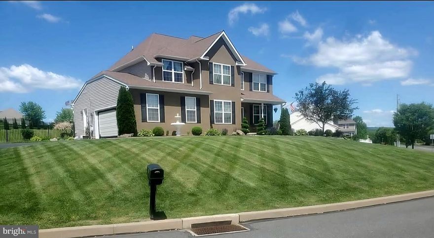 Welcome to a home that truly stands out—meticulously maintained by its original owners and ideally situated in the highly sought-after Reserves of Bally Springs within the Boyertown Area School District. This exceptional 4-bedroom, 2.5-bath residence showcases a perfect blend of thoughtful upgrades, timeless style, and everyday functionality.  From the moment you step inside, you’re greeted by a bright, open layout enhanced by stunning 20x20 tile flooring that flows seamlessly throughout the entire first floor, creating a clean and modern aesthetic. The kitchen serves as the heart of the home, beautifully appointed with granite countertops, a stylish tile backsplash, newer appliances (2022), and an extended island that offers ample seating and prep space—perfect for both casual dining and entertaining. Custom design elements add character throughout, including shadow boxing in the dining room, shiplap detailing along the stairwell, and a striking accent wall in the kitchen.  Comfort and style continue with newer carpet and padding in the family and living rooms (Oct. 2025), along with fresh paint completed throughout much of the home in recent years. The primary suite offers a refined retreat, featuring elegant crown molding, ambient lighting, and a thoughtfully designed closet system. Additional upgraded closet systems in the third and fourth bedrooms (2026) provide both organization and convenience.  The finished basement significantly expands the living space, offering a versatile layout that includes a private in-home office, an oversized island ideal for entertaining or workspace, and an abundance of closet storage. A separate unfinished area allows for additional storage and presents the opportunity to add a future half bath.  For even more storage flexibility, the space above the garage has been fully floored and is easily accessible from the fourth bedroom—an often-overlooked feature that adds tremendous value and functionality.  Step outside to enjoy a fully fenced backyard designed for both relaxation and entertaining, complete with professional landscaping, a spacious patio, a hardscape retaining wall along the walk-out basement, and a newer shed (2021). Recent exterior upgrades, including new front and side doors (2024) and updated masonry steps, further enhance the home’s curb appeal.  Located in a vibrant community with amenities such as playgrounds, tennis courts, and basketball courts, this home offers not just a place to live, but a lifestyle to enjoy. Just a short drive to Bally Community swimming pool, local shopping, dining and more! With meticulous care and an impressive list of upgrades already completed, this is a truly move-in-ready opportunity you won’t want to miss!