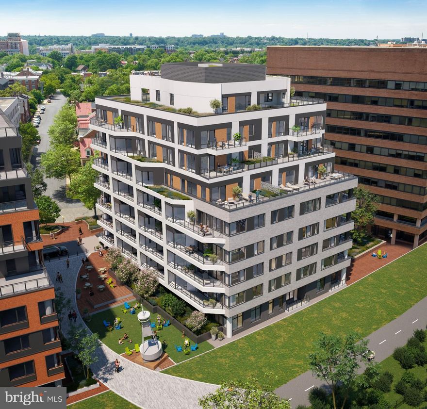 The Residences at TideLock, Old Town North’s newest luxury condominium offers a boutique waterfront living experience where historic character meets contemporary elegance. Set along the banks of the Potomac River, this collection of 65 thoughtfully designed homes features elevated interiors and distinctive finishes, including concrete and steel construction with acoustic windows, Snaidero cabinetry, Cambria quartz surfaces, hardwood flooring, and premium Miele and Bosch appliances, each selected to create a quietly luxurious environment. Residents will enjoy a curated suite of amenities that enhance daily living, including an attended lobby, a library lounge, and access to a rooftop deck, fitness center, and more. Make this walkable, historic neighborhood your own, with nearby dining, scenic trails, and vibrant cultural experiences just steps away.
Delivery is anticipated in Spring 2026... don’t miss this exceptional opportunity to own in one of Alexandria’s most desirable new communities.