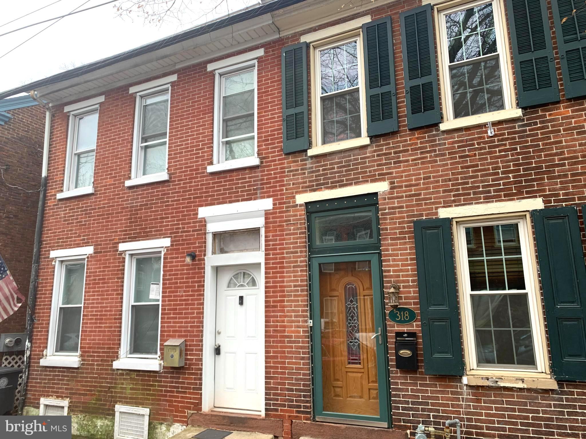 Just Reduced!! In the heart of the Revitalization of Pottstown this large remodeled brick twin features 4 bedroom and two baths. This home is within walking distance of  desirable downtown Pottstown ! Home features over 1500+ square feet and features include new flooring on first floor, remodeled Kitchen , newer windows and much more...Low taxes at just $4,023.   Conveniently located near downtown shopping, recreation, restaurants, and major commuter routes. This one won’t last long. Schedule your showing today!
All dimensions of lots and building/room sizes are estimated and should be verified by consumer/buyer for accuracy.