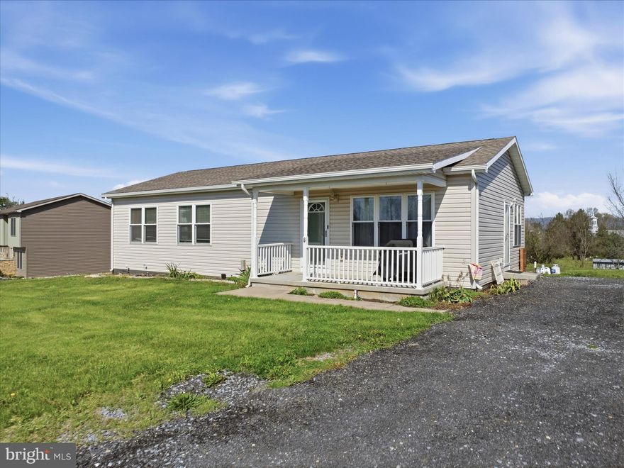 Discover modern living in this detached ranch home built in 2017.  Featuring 4 large bedrooms and two full baths all on single level living, this home is perfect for a vast amount of families.  Located in serene Middle Spring, enjoy the quiet of country living and mountain views on your own almost half acre of land while being just minutes from downtown, Shippensburg University, I81, Shopping, restaurants, churches, and medical offices.  Updated flooring, Central Ac, and modern appliances make this home move in ready.  Take advantage of the low cost of living this home offers!