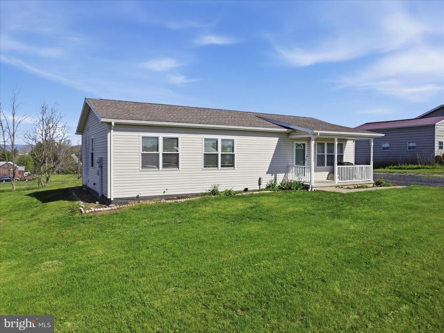Nestled in the charming Middle Spring just a mile outside of Shippensbug, this delightful ranch-style home offers a perfect blend of comfort and modern living. Built in 2017, this well-maintained residence boasts of thoughtfully designed space, ideal for creating lasting memories. As you step inside, you are greeted by a warm and inviting atmosphere that flows seamlessly throughout the home. The open layout enhances the sense of space, allowing natural light to fill the rooms and create a welcoming ambiance. This home features four generously sized bedrooms, providing ample space for relaxation and personalization. Each room is designed to be a tranquil retreat, ensuring everyone has their own sanctuary to unwind after a long day. The two full bathrooms are conveniently located, offering both functionality and privacy for residents and guests alike. The exterior of the home is equally appealing, with durable vinyl siding that not only enhances curb appeal but also ensures low maintenance for years to come. The expansive 0.41-acre lot provides plenty of outdoor space for gardening, play, or simply enjoying the fresh air. With a driveway that accommodates up to three vehicles, parking is a breeze for both residents and visitors. The spacious yard offers mountain views and endless possibilities for outdoor activities, whether it's hosting summer barbecues or creating a serene garden oasis. The peaceful surroundings of the Middle Spring provide a sense of quiet, making it a wonderful place to call home. This property is not just a house; it's a place where you can envision your future. With its modern amenities, thoughtful layout, and inviting atmosphere, this home is ready to welcome you. Don't miss the opportunity to make this charming residence your own and start creating the life you've always dreamed of.