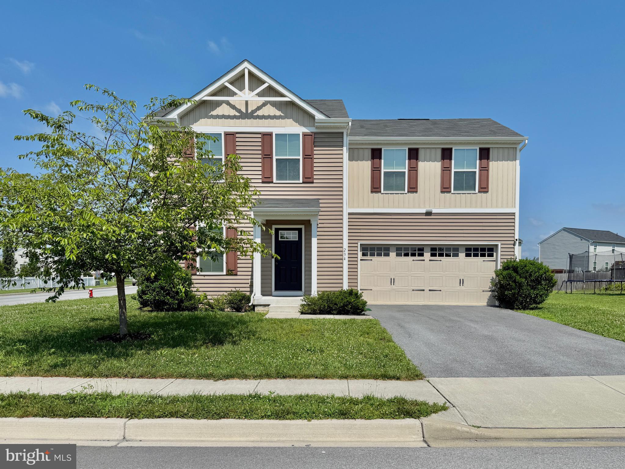 This home is move in ready and in a great location close to the VA, IRS and Coast Guard. Main level has an open floor plan perfect for entertaining. Half bath on main level as well and two full baths on the bedroom level. Laundry room is on the bedroom level for added convenience. Three nice sized bedrooms with primary having a full bath. Basement has egress window and a rough in for a future bath. Corner lot, double garage and rear yard patio make this home a winner. Make your appointment today!