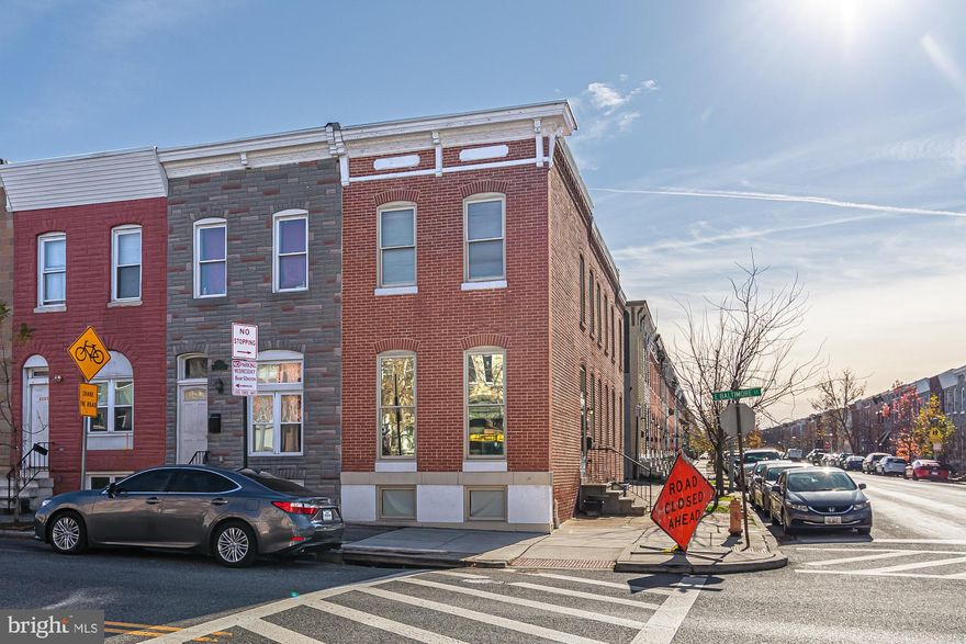Beautifully maintained end unit townhouse in Highlandtown! This spacious home has been beautifully updated and maintained. The main level has an exposed brick feature wall, hardwood floors, a separate dining space, half bath and gourmet kitchen. The private basement has one bedroom and a full bathroom, making it perfect for a roommate. Upstairs, there are two large bedrooms, one of which has a private bathroom and an additional full bathroom. This home is blocks away from Patterson Park and many local restaurants. *Available for a 6/2/23 move in. Open house Wednesday 5/10/23 from 6-630*