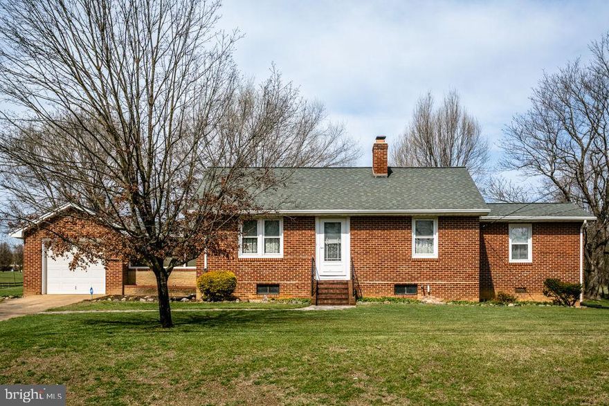 Nestled in the heart of the beautiful Shenandoah Valley, this charming 3-bedroom brick ranch in the quaint community of Lacey Spring offers 4.52 acres of rolling, fenced land with stunning eastern mountain views. Enjoy cozy evenings by the fireplace in the formal living room or host meals in the dining room with access to a rear flagstone patio — perfect for gatherings with a BBQ pit. Whether you’re dreaming of keeping horses, raising livestock, or creating an extended family retreat, second home site, this property provides a versatile setting to make it your own. Ideally located just 10 minutes from Harrisonburg, near the iconic Melrose Caverns, and within 2 hours of major airports, it combines rural tranquility with convenient access to I-81 and Route 11 corridors. A perfect balance of country charm and lifestyle flexibility awaits here. SOLD AS IS, WHERE IS.