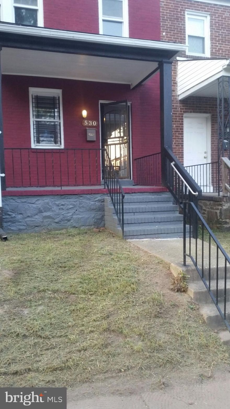 Renovated house in 2023  Baltimore-with close proximity to public transportation. Walk in to main level with dark color hardwood, renovated kitchen with new appliances, a large living room & dinning room. Upstairs is 3 large bedrooms upstairs with  two full bath. In the basement is another bathroom and game room - In the back is private  parking for 2 cars.-These pictures are from 2023 when it was just renovated,-