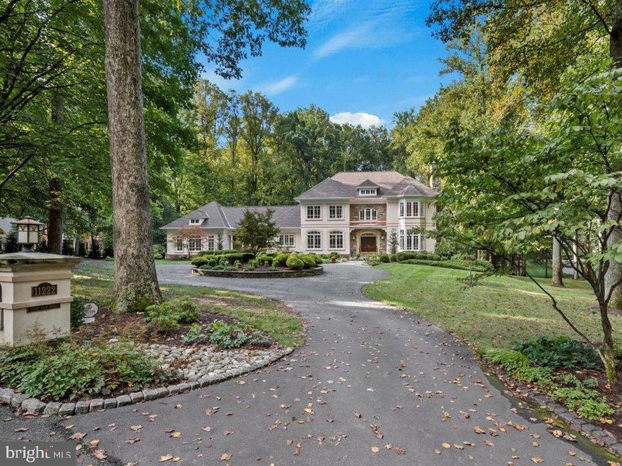 Relisted with MLS # MDMC2104786
Welcome to this stunning home located in the prestigious Marwood neighborhood of Potomac. Boasting 6 bedrooms, including two private owner’s suites, and 7.5 bathrooms, this exquisite residence provides ample space and luxurious features.
As you step inside, you'll be greeted by the grand foyer, adorned with a two-story spiral staircase and an exquisite crystal chandelier. Natural light floods the sun-filled rooms of this home, creating an inviting and elegant ambiance throughout. The living room features a welcoming fireplace and expansive windows overlooking the beautifully manicured lawn, seamlessly connected to a spacious office with built-in bookshelves.
The main kitchen is a chef's paradise, boasting an island, new Subzero refrigerator, top-tier appliances, automatic kitchen shades, and a generously sized walk-in pantry with ample storage. An extension of the kitchen is a delightful breakfast area with a bay window overlooking the recently renovated pool. In the family room, you’ll find a stone fireplace and bay windows, filling the space with abundant natural light and picturesque views of the pool.
On the main level, indulge in the lavish owner’s suite — a private sanctuary of comfort and elegance. Showcasing two expansive walk-in closets and a sun drenched sitting area, this retreat features two ensuite bathrooms adjoined by a spa-inspired shower. The first bathroom includes a commode and vanity, while the second bathroom offers a water closet, another vanity, and a relaxing tub. This arrangement creates the perfect spot to unwind after a busy day.
Ascending the beautiful spiral staircase, a serene sitting room perfect for relaxation awaits. The second floor hosts another owner’s suite with an ensuite bath boasting double sinks, a large steam shower, and an Aquatic Serenity tub (complete with air jets and chromotherapy lights), complemented by a generous walk-in closet. Additionally, four secondary bedrooms adorn this floor, three with en-suite bathrooms and walk-in closets. 
The lower level is an entertainer's paradise, featuring a second full catering kitchen with an expansive wet bar, a spacious recreation room with built-in shelves, a wine cellar, an exercise room, and a large bathroom with double vanity and shower. Ample storage space is also available on this level.
Outside, lush landscaped grounds are enhanced by several relaxing patio terraces, a renovated pool, and spa with a retractable cover for convenience. Enjoy the privacy provided by mature trees on the lot, creating a serene oasis. A new flagstone walkway adds to the charm of the exterior. Additionally, the home has a three-car garage that leads to a mudroom/laundry room.
Nestled on an expansive lot with a circular drive, this residence epitomizes the ideal location within Marwood. With effortless access to major commuter routes, top-tier schools, upscale shopping, and fine dining options, this neighborhood provides the perfect balance of tranquility and convenience.  Don’t miss the opportunity to experience luxury living at its finest in Potomac.