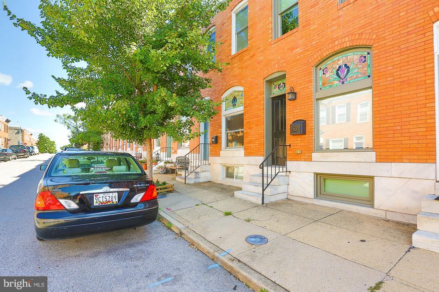 This Canton beauty had a complete rehab in 2011, with 4 years remaining on CHAP($)! Features hardwood floors throughout, exposed brick, rooftop deck with hallway access, and an extra long parking pad. 2 bedrooms and laundry on upper level, with master bath boasting a jetted tub, double vanity and spa like walk-in shower. Basement is fully finished with 3rd bedroom, full bath and large bonus room.