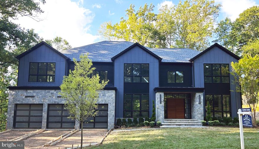 Construction is nearing completion on this truly one-of-a-kind masterpiece by award winning builder "Morbill Custom Homes. " This work of art is conveniently nestled away on a tranquil col-de-sac in the highly sought after Chesterbrook Woods neighborhood and boasts nearly 9,000 SF of tasteful transitional style that joins traditional elegance with sleek contemporary flair.  Expansive glass has been carefully positioned to produce a feel that truly brings the exterior landscape into the home & creates a peaceful flow throughout. Great attention to detail can be felt in each room. You really need to see this house!  Professional photos coming soon.